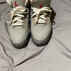 Gray Jordan 3 retro